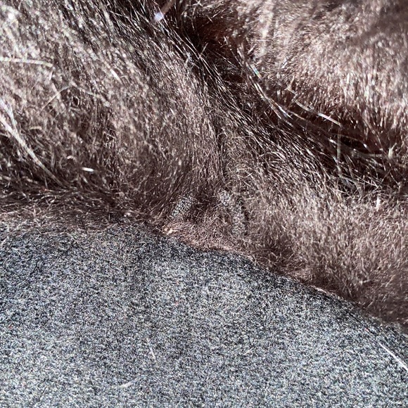 Real Fox & Cashmere / Wool cape! It’s incredible! - Picture 14 of 15